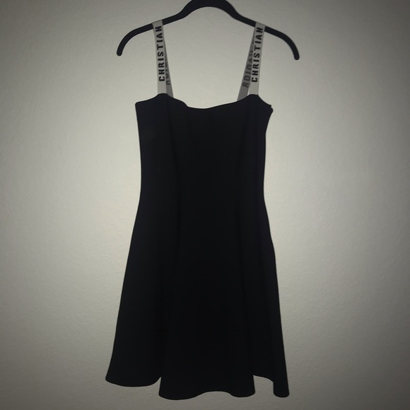 Christian Dior Jadior Logo Strap Dress 